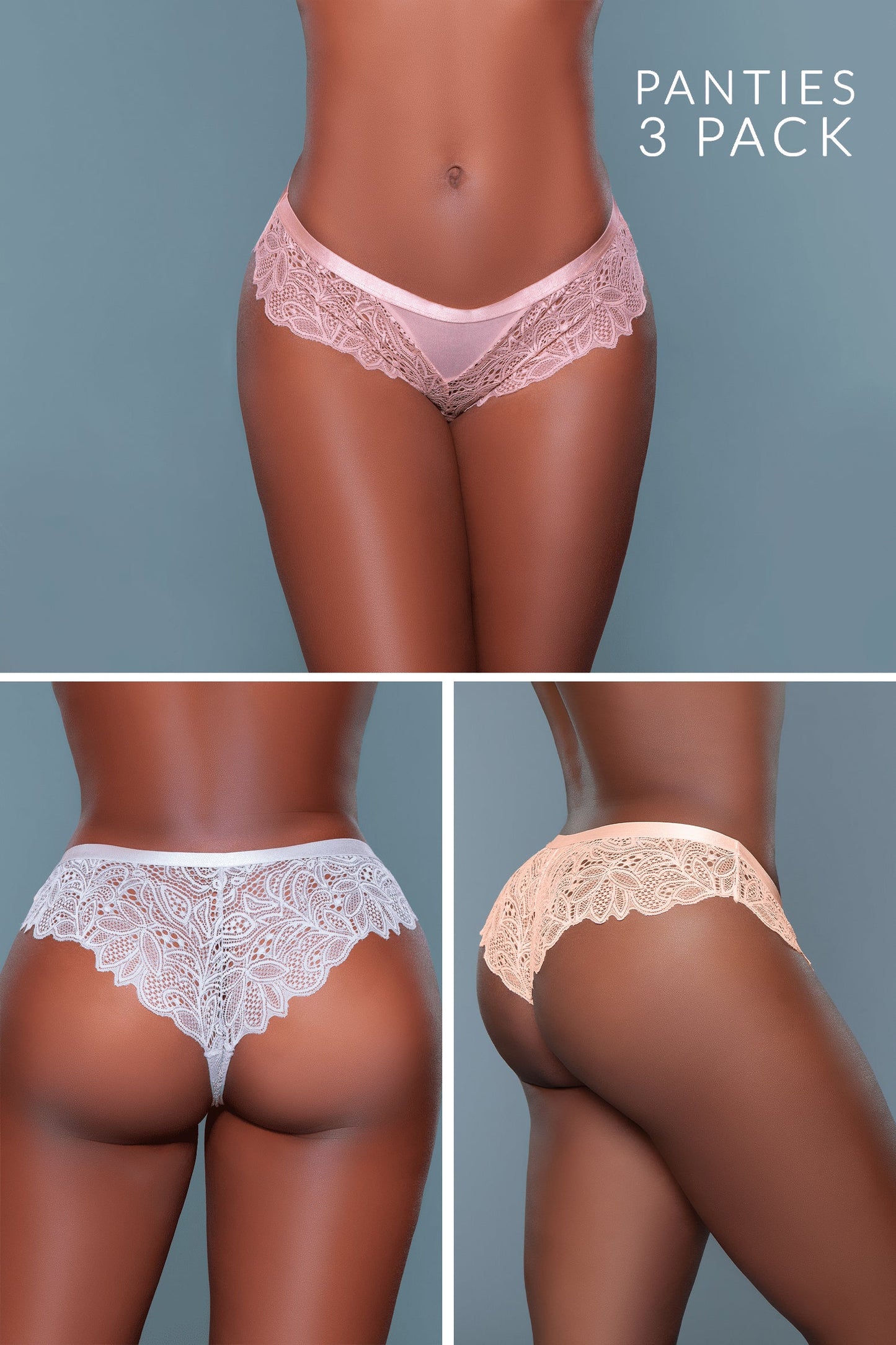 Wren Cheeky 3 Pack Panties for Alluring Comfort and Style