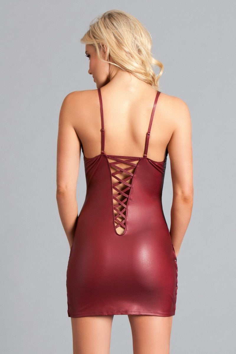 Elisa Dress – Striking Bodycon Dress with Crisscross Detailing