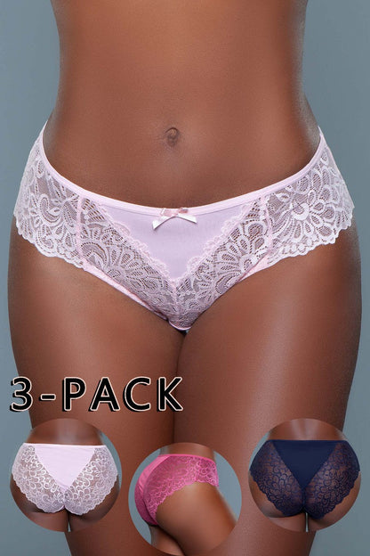 Tracy Brief 3 Pack Panties for Comfort and Elegance